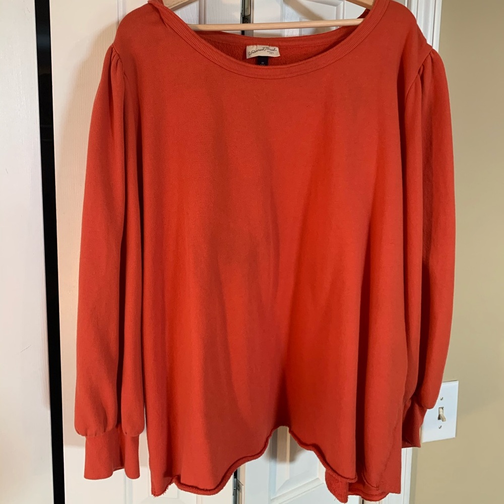 Orange Sweatshirt